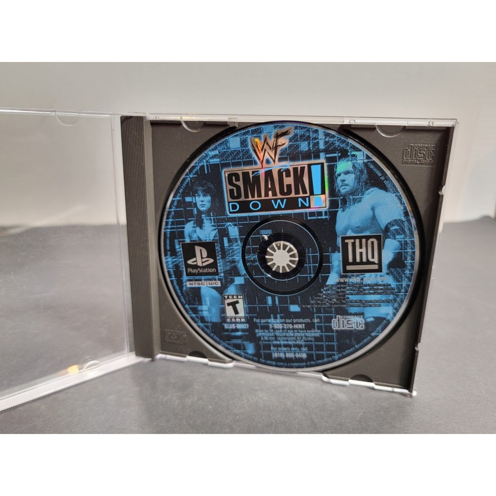 Playstation 1 WWF Smackdown! Sony PS1 2000 Disc Only Tested Working
